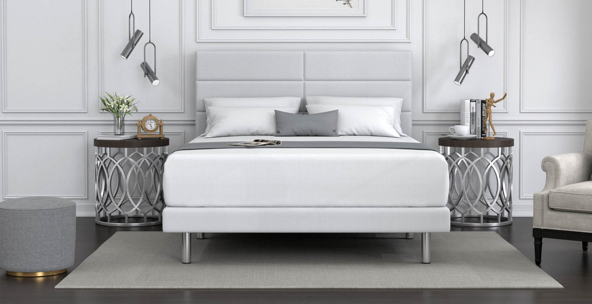 Maxcoil Jasmine Slim Headboard Divan Bed-Maxcoil-Sleep Space