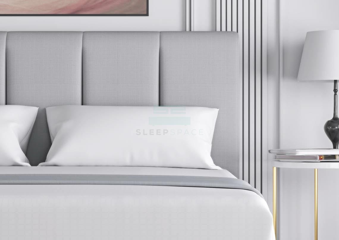Maxcoil Lily Slim Headboard Divan Bed-Maxcoil-Sleep Space