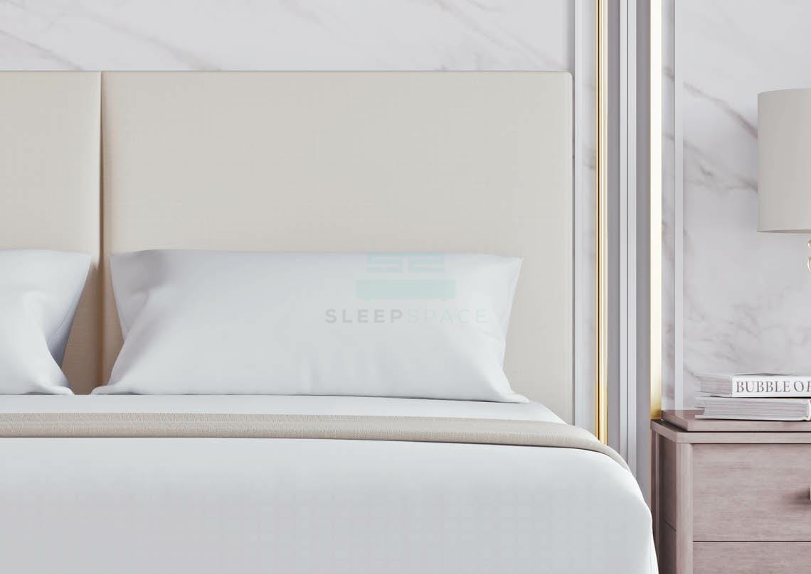 Maxcoil Peony Slim Headboard Divan Bed-Maxcoil-Sleep Space