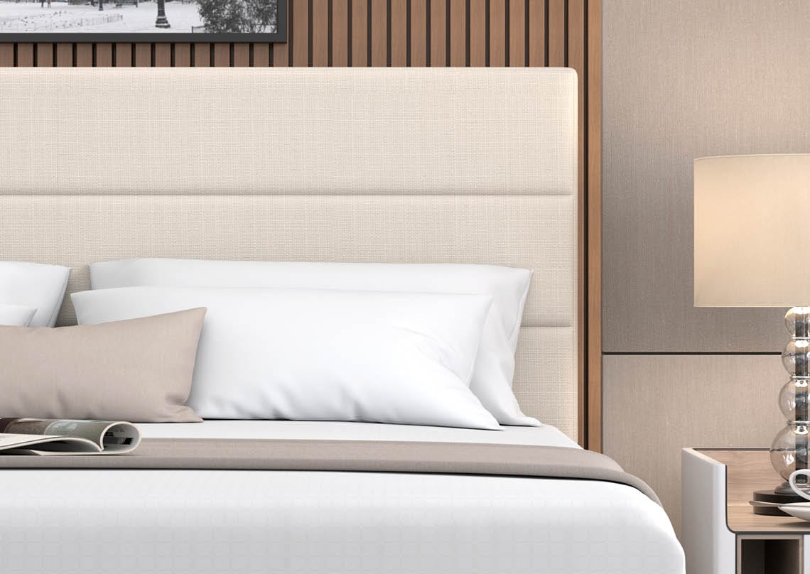 Maxcoil Tulip Slim Headboard Divan Bed-Maxcoil-Sleep Space
