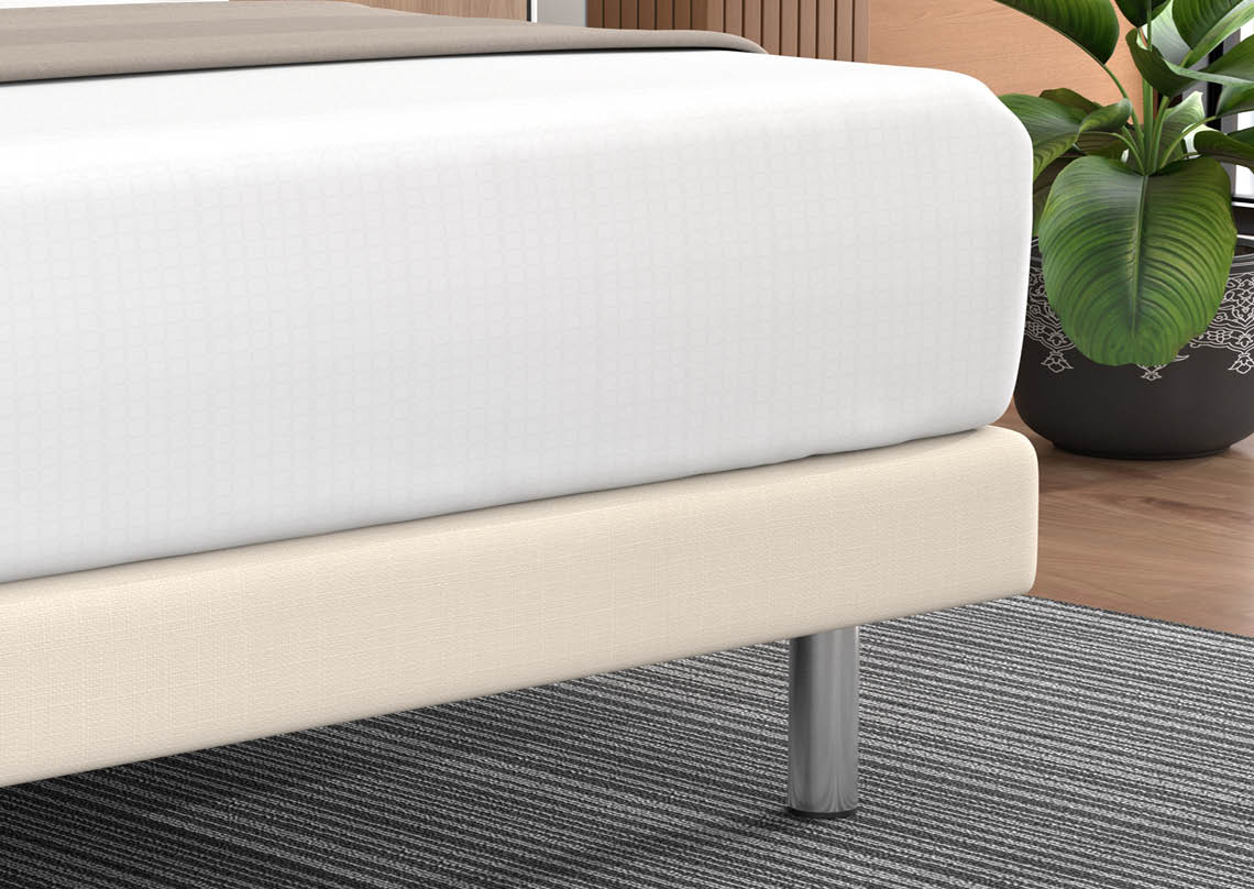 Maxcoil Tulip Slim Headboard Divan Bed-Maxcoil-Sleep Space