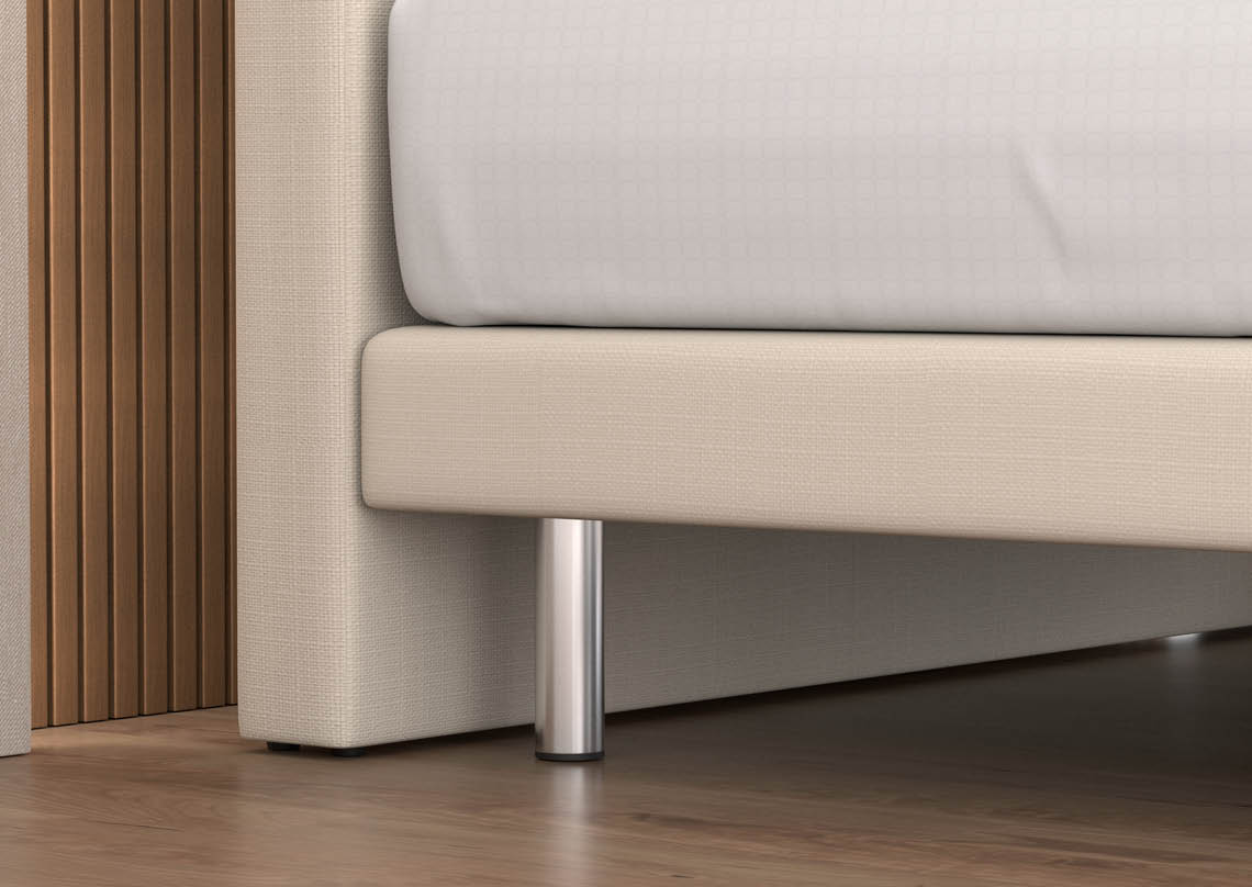 Maxcoil Tulip Slim Headboard Divan Bed-Maxcoil-Sleep Space