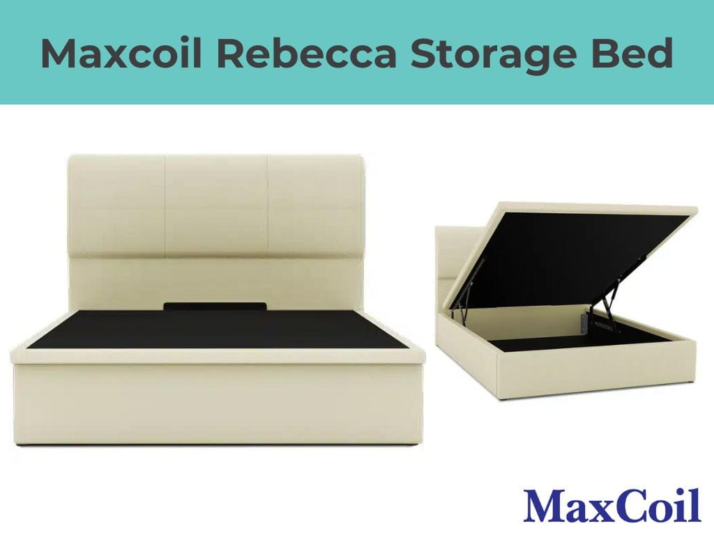 Maxcoil Rebecca Classic Headboard Storage Bed-Maxcoil-Sleep Space