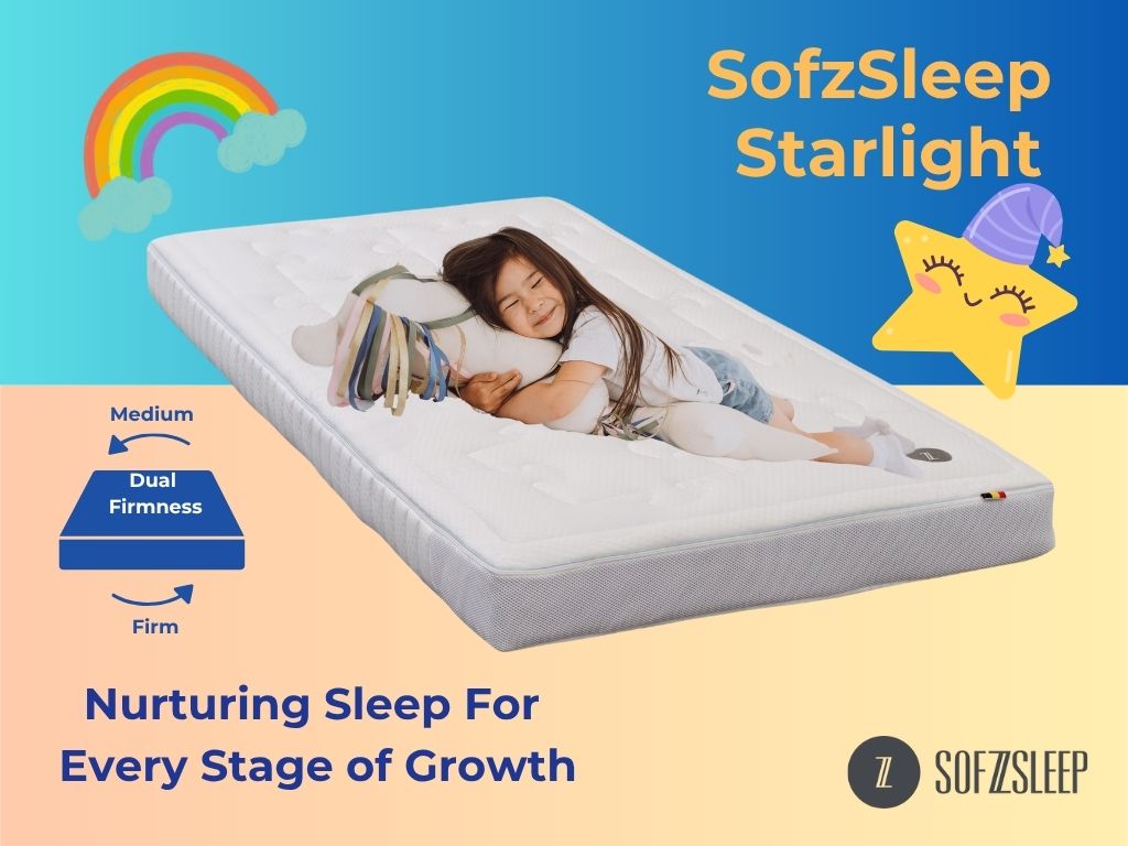 SofzSleep Starlight Dual Firmness Natural Latex Mattress