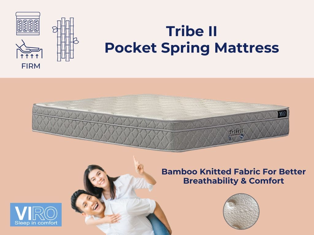 Viro Tribe II Pocketed Spring Mattress