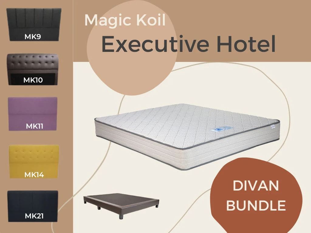 Magic Koil Executive Hotel with Divan Bed Bundle-Magic Koil-Sleep Space