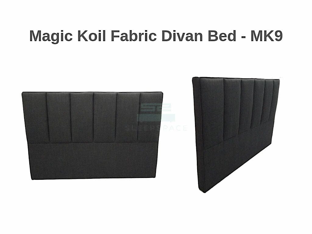 Magic Koil Fabric Divan Bed – MK9-Magic Koil-Sleep Space