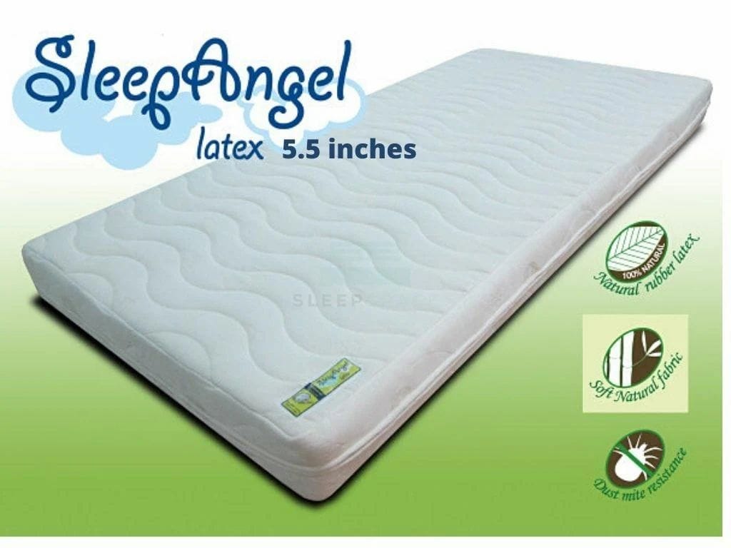 SleepAngel Latex Mattress (5.5 inches)-Sleep Angel-Sleep Space
