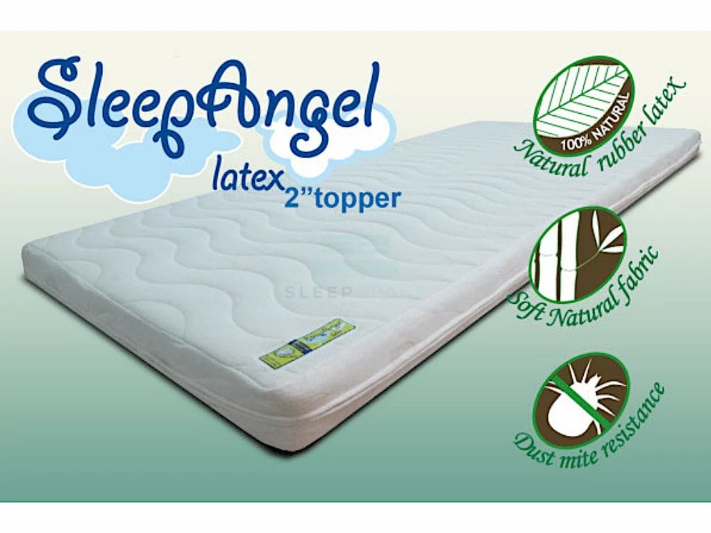 Sleep Angel Natural Latex Topper-Sleep Angel-Sleep Space
