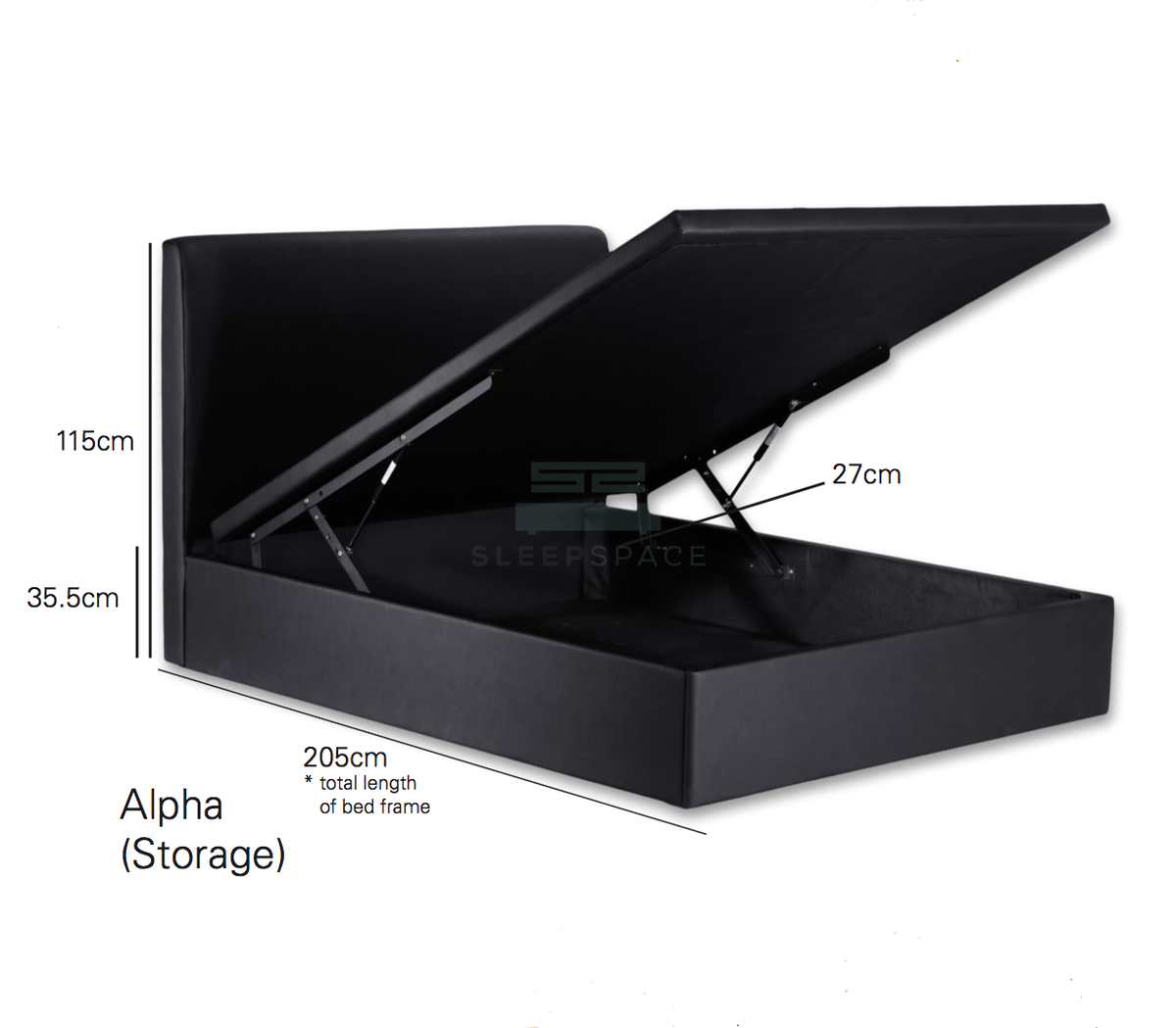 Tribe I Spring Mattress + Storage Bed Bundle Promo-Viro-Sleep Space