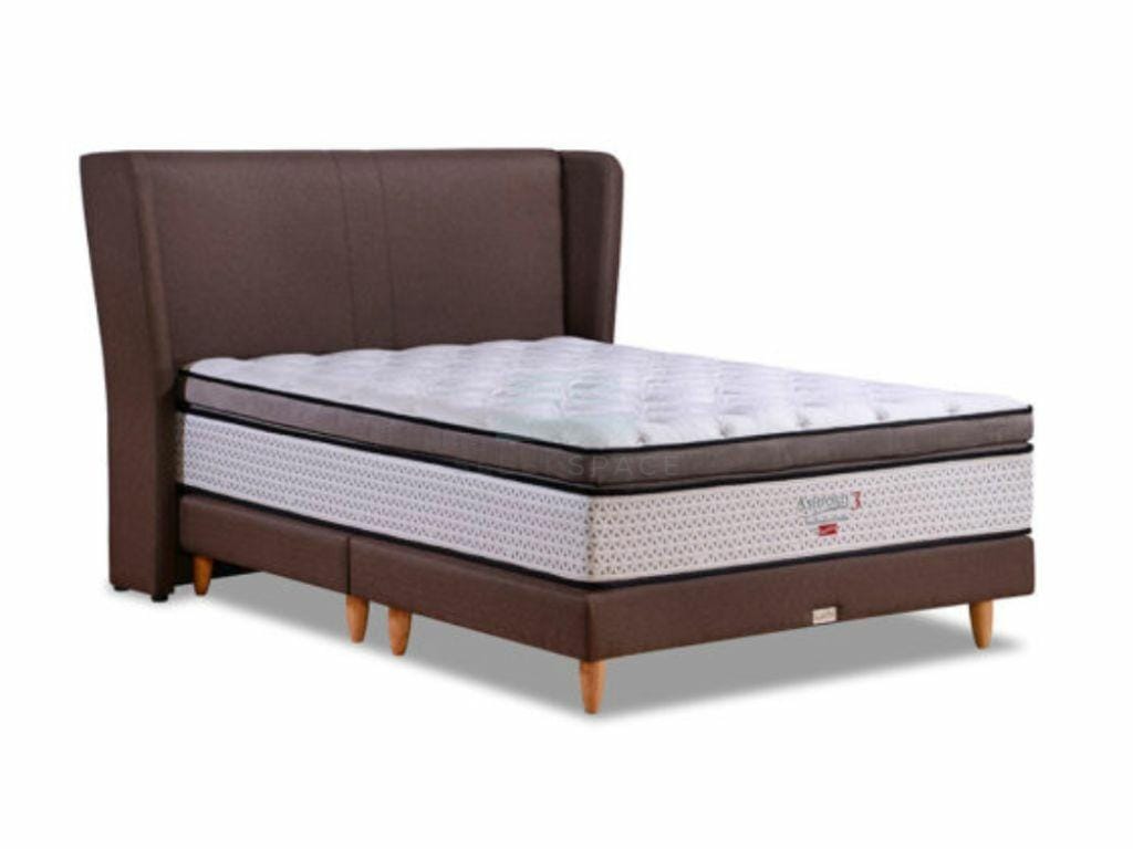 Slumberland Ashford 3 Pocket Spring Mattress with Box Top (15 inch)-Slumberland-Sleep Space