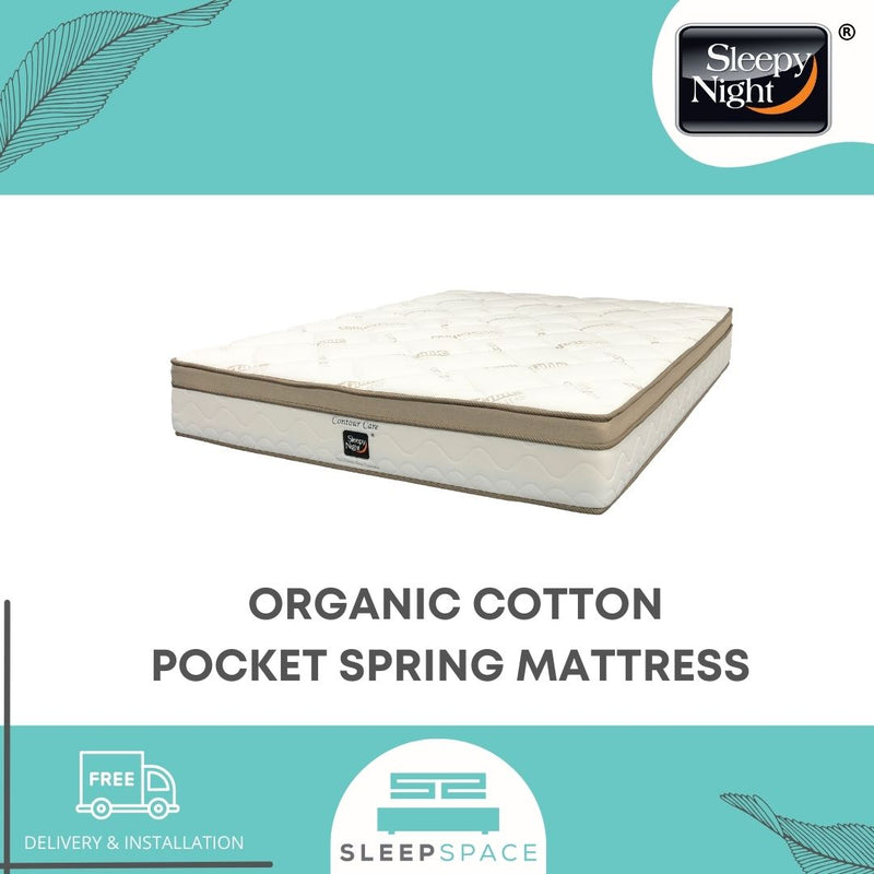 Sleepy Night Contour Care Organic Cotton Fabric At Sleep Space