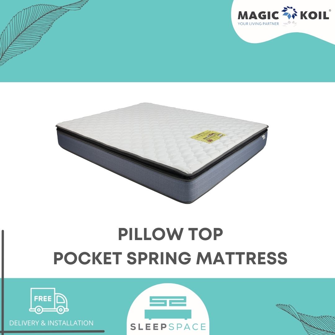 Magic Koil Royal Luxury Pocket Spring Pillow Top Mattress