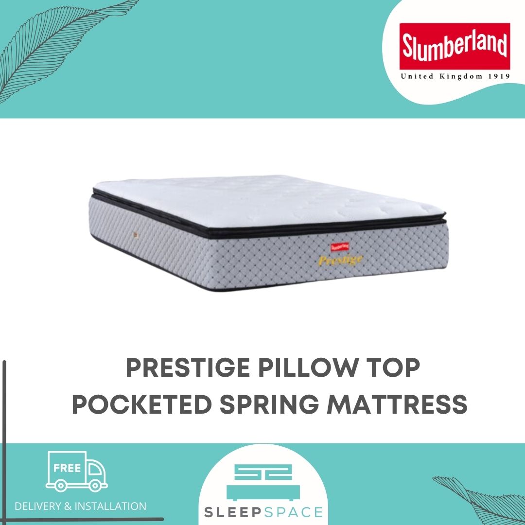 Slumberland Prestige Pocket Spring Mattress with Pillow Top (14 inch) - Top Seller