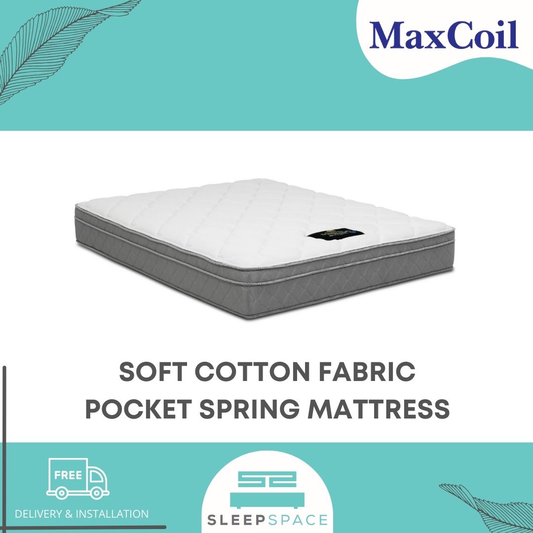 MaxCoil Summer Island Pocketed Spring Plush Euro Top Mattress