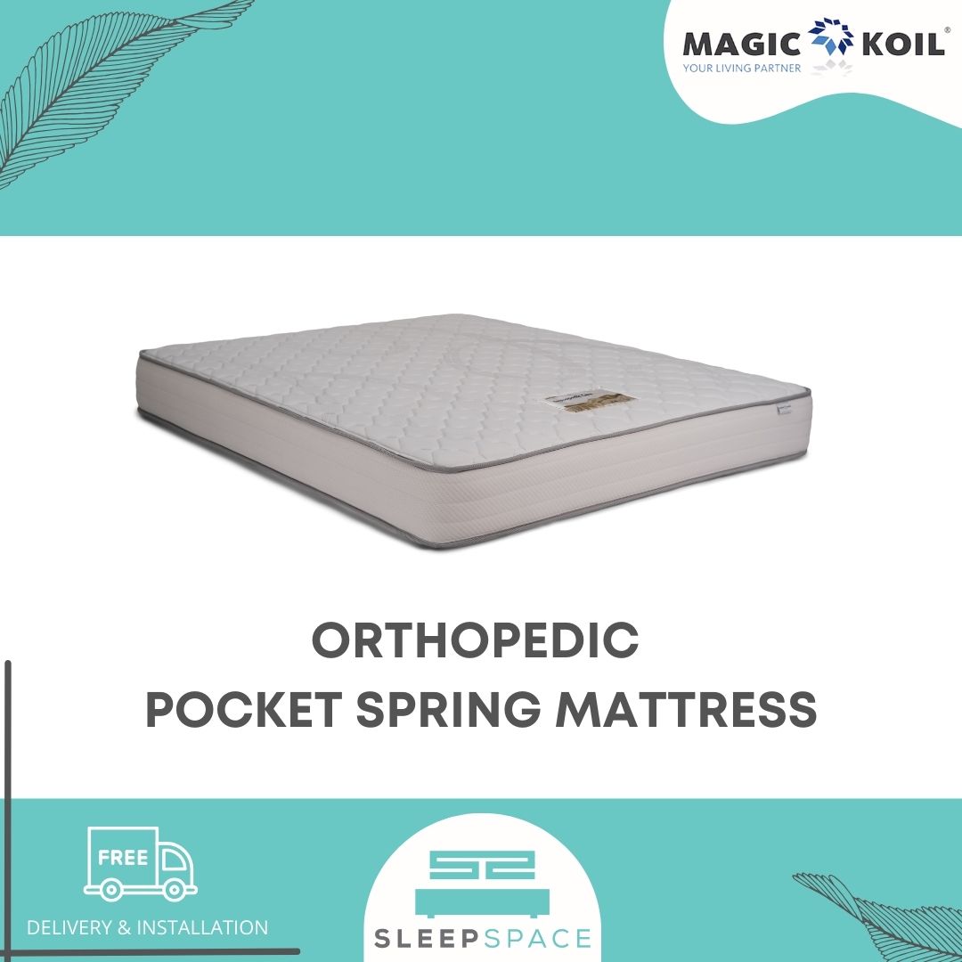 Magic Koil Preferred Posture Orthopedic Pocket Spring Mattress - Most Popular!