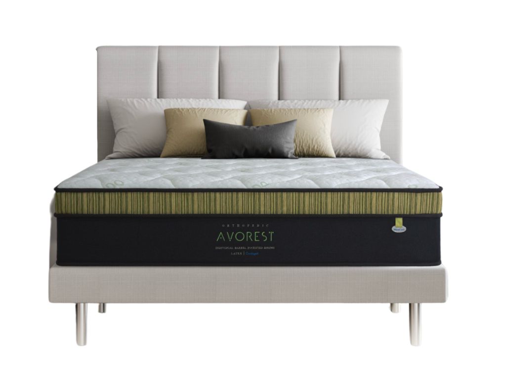 Maxcoil Aovrest Mattress on Divan Bed - Sleep Space 