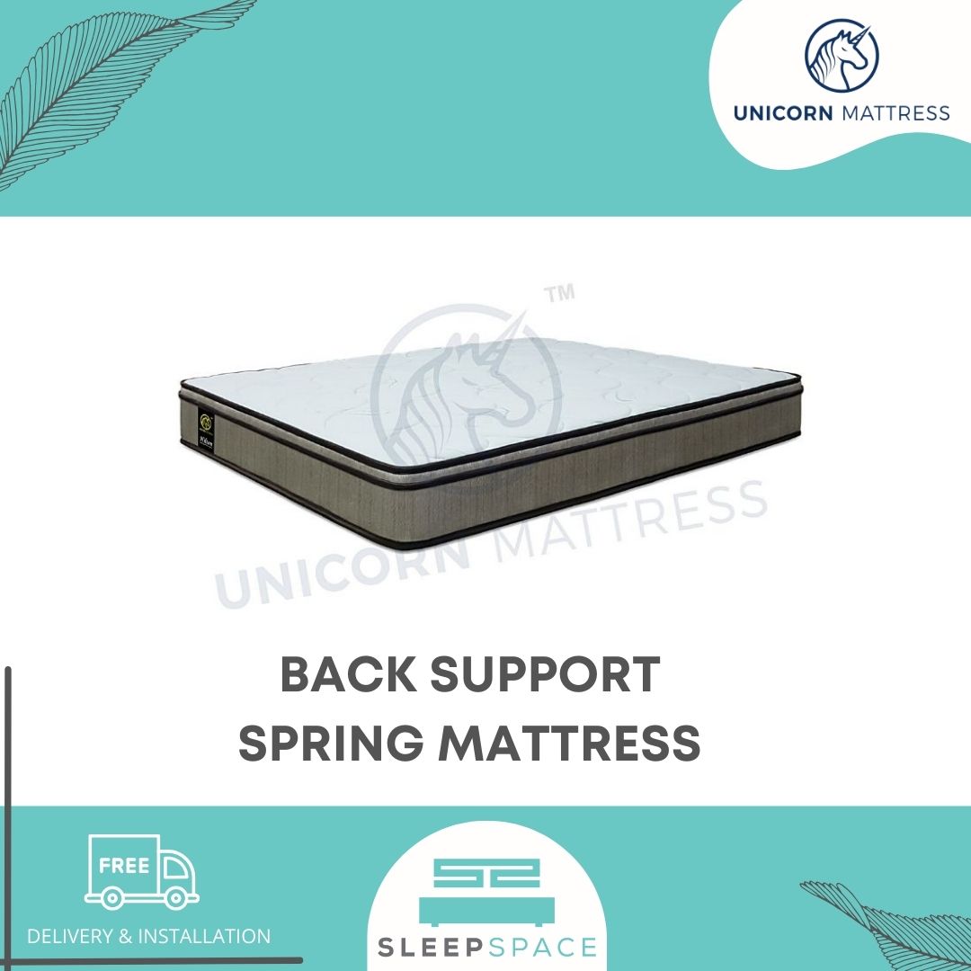 Unicorn Hilton Back Support Spring System Mattress (9 inch)