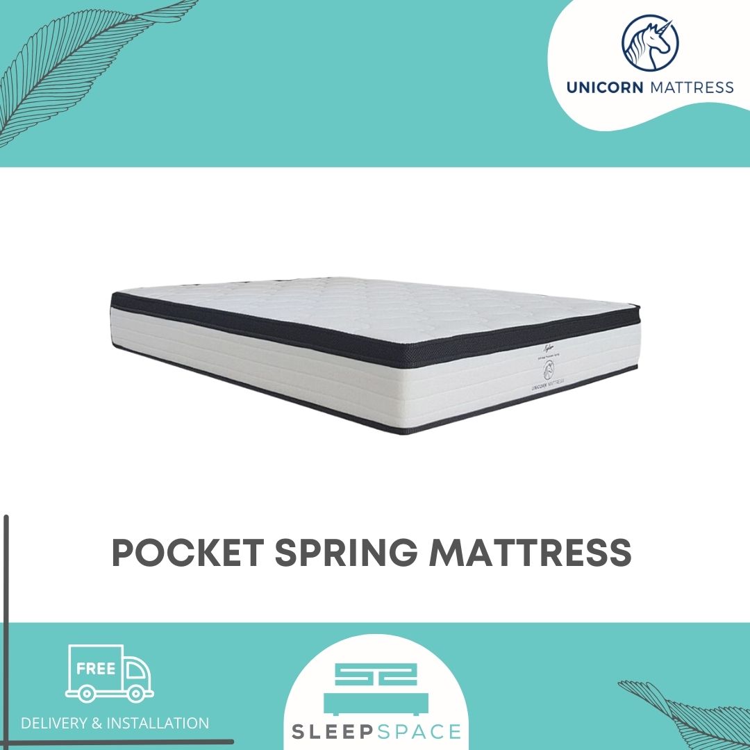 Unicorn Kyler Individual Pocketed Spring Mattress (10 inch)
