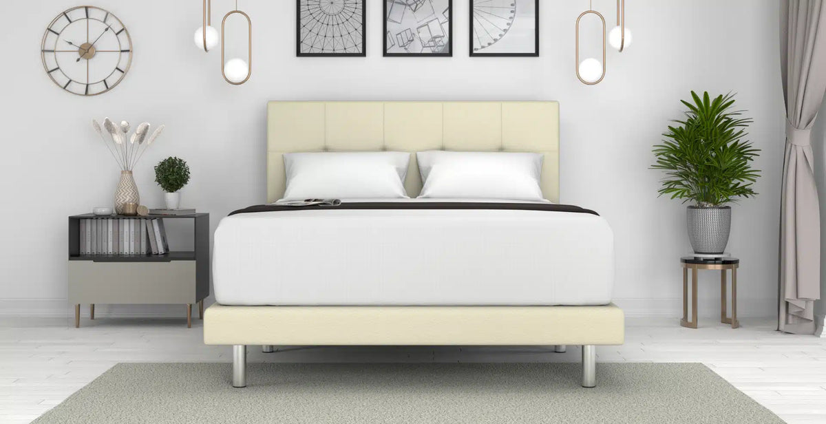 Maxcoil Halton Classic Headboard Divan Bed-Maxcoil-Sleep Space