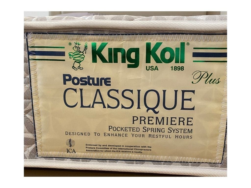 King Koil Posture Classique Premier Plus Pocketed Spring Mattress-King Koil-Sleep Space