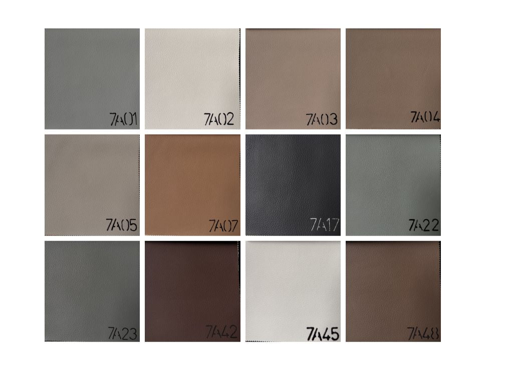 Maxcoil bedframe Scratch proof pvc color swatch 