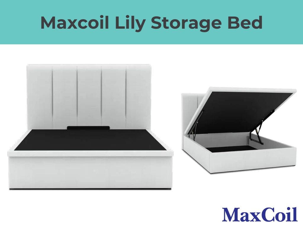 MaxCoil Ortho Luxury Pocketed Spring Mattress & Bed Bundle-Maxcoil-Sleep Space