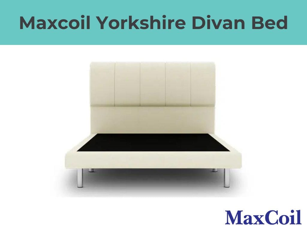 Maxcoil Yorkshire Classic Headboard Divan Bed-Maxcoil-Sleep Space
