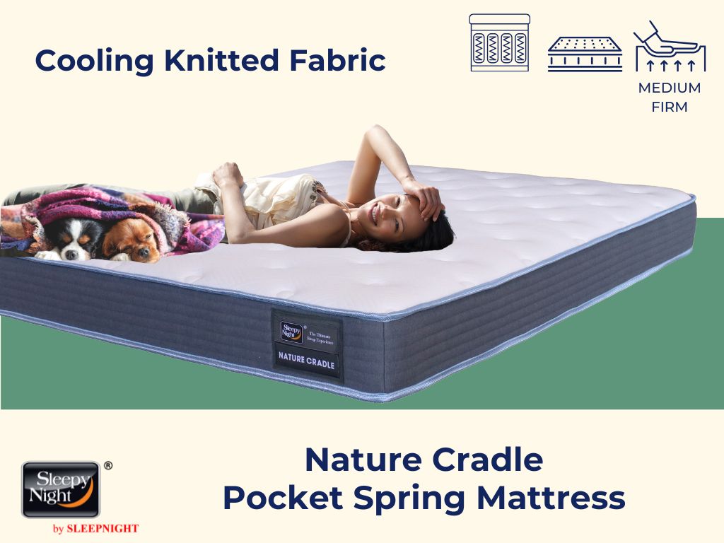 Sleepy Night Nature Cradle Pocket Spring Mattress