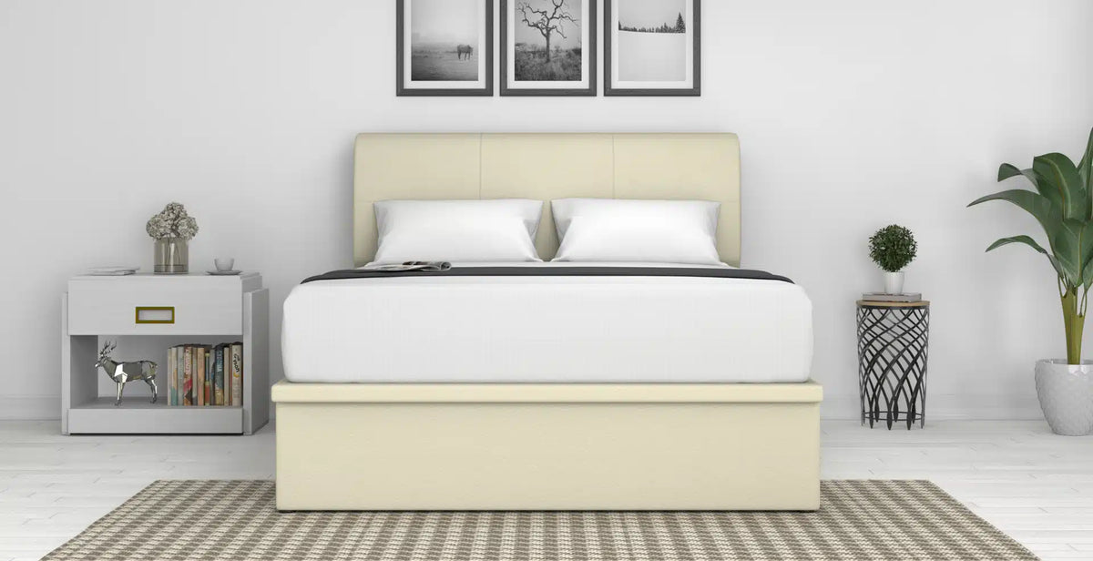 Maxcoil Rebecca Classic Headboard Storage Bed-Maxcoil-Sleep Space