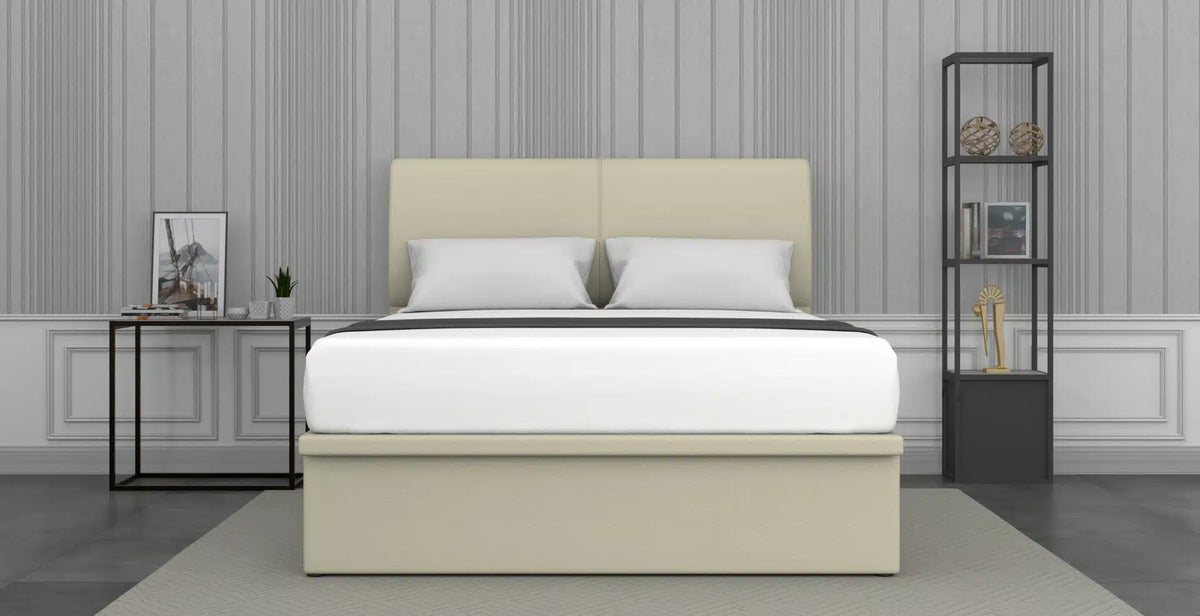 Maxcoil Royce Classic Headboard Storage Bed-Maxcoil-Sleep Space