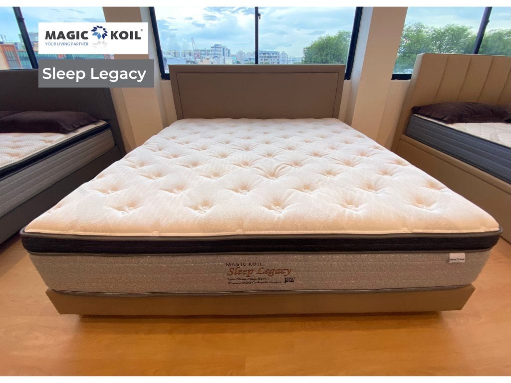 Magic Koil Sleep Legacy Pocket Spring Memory Foam Plush Top Mattress with Storage Bed Bundle-Magic Koil-Sleep Space