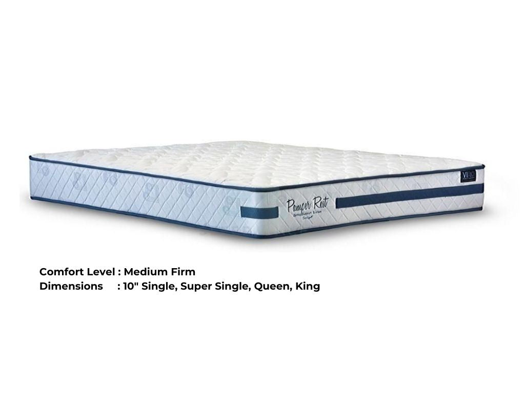 Viro Pamper Rest Spring Mattress (10 inch)