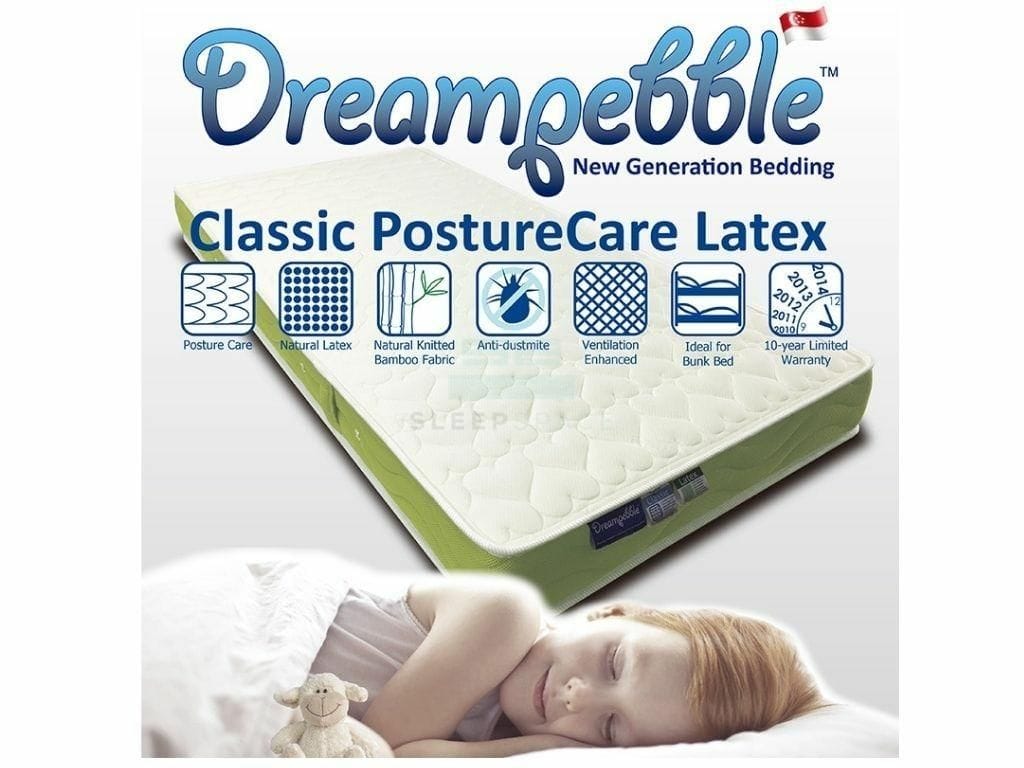 Dreampebble Classic PostureCare Latex Mattress (6.5″)-Dreampebble-Sleep Space