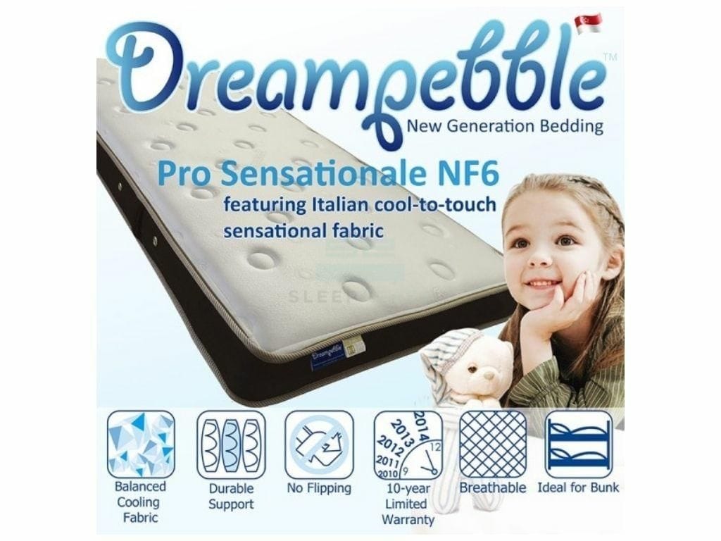 Dreampebble Pro Sensationale NF6 (Pocketed Spring)-Dreampebble-Sleep Space