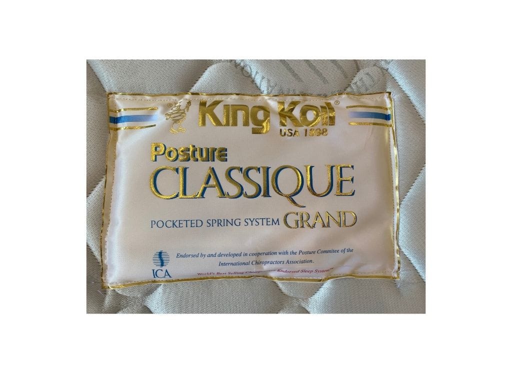 King Koil Posture Classique Grand Pillow Top Pocketed Spring Mattress-King Koil-Sleep Space