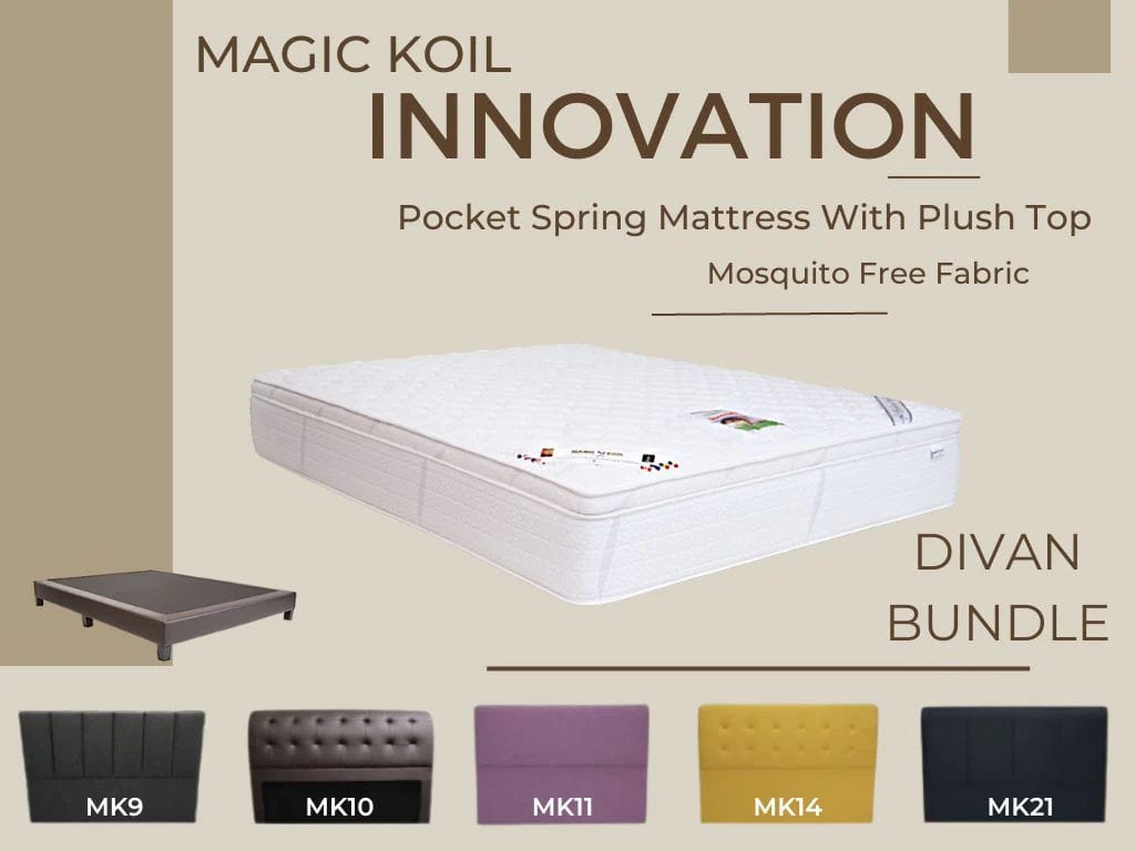 Magic Koil Innovation with Divan Bed Bundle-Magic Koil-Sleep Space