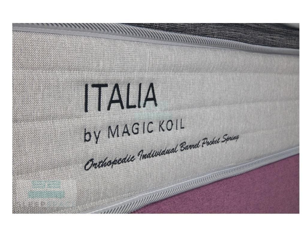 Magic Koil Italia Pocket Spring Plush Top Mattress-Magic Koil-Sleep Space