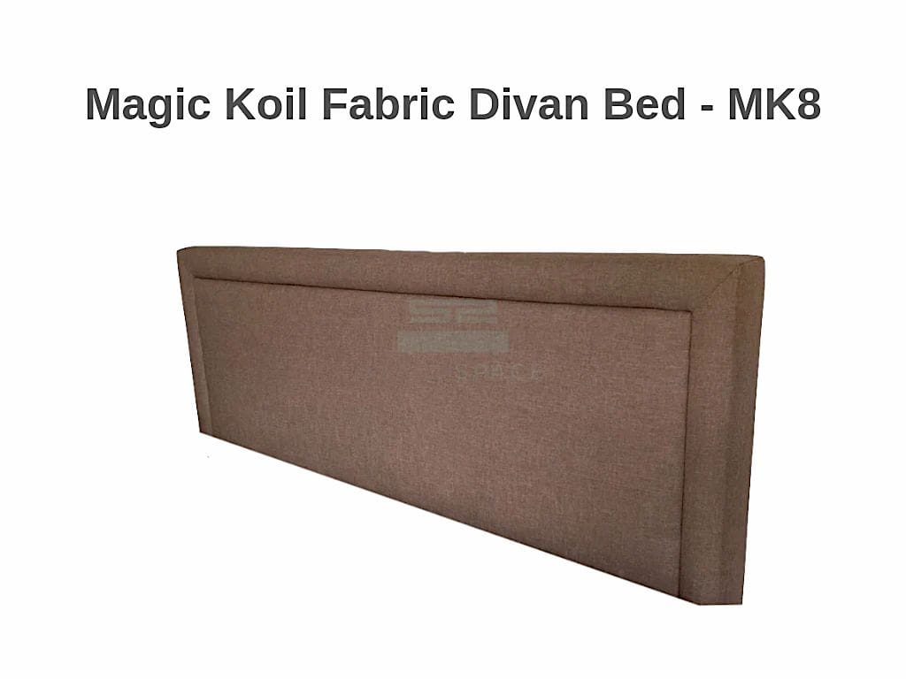 Magic Koil Fabric Divan Bed – MK8-Magic Koil-Sleep Space