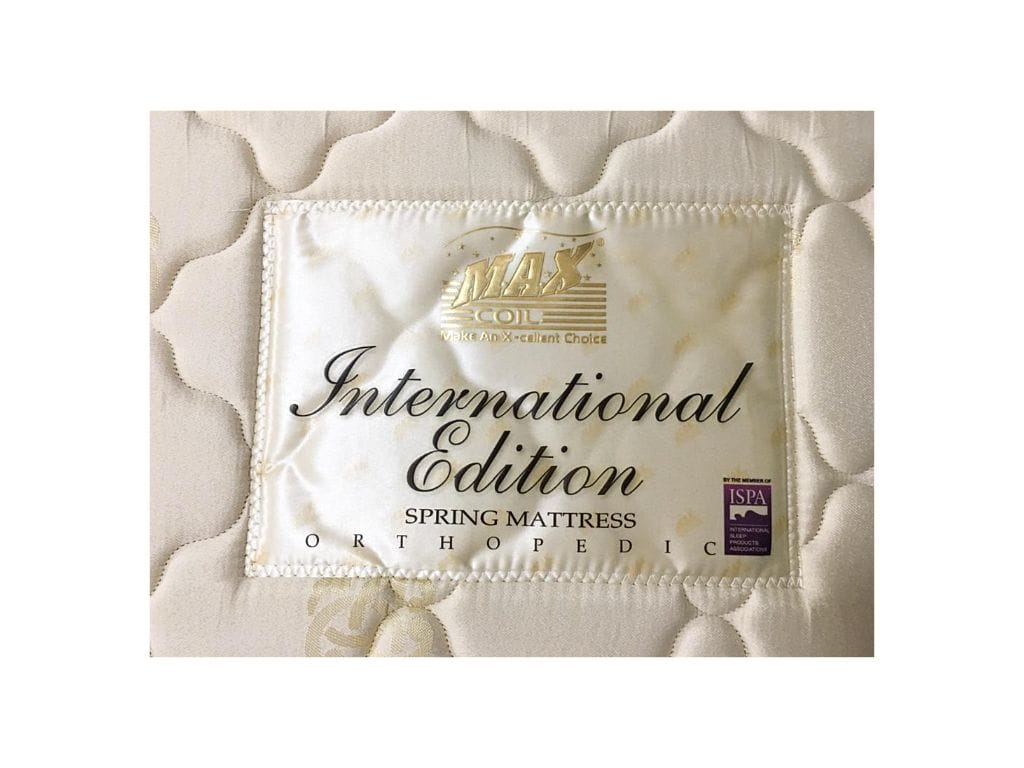 Maxcoil Gold International Edition Mattress (8 inch)-maxcoil-Sleep Space