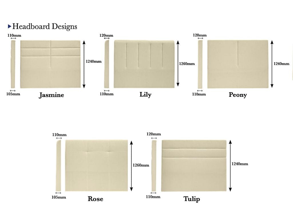 MaxCoil Orlando Crest Pocketed Spring Mattress & Bed Bundle-Maxcoil-Sleep Space