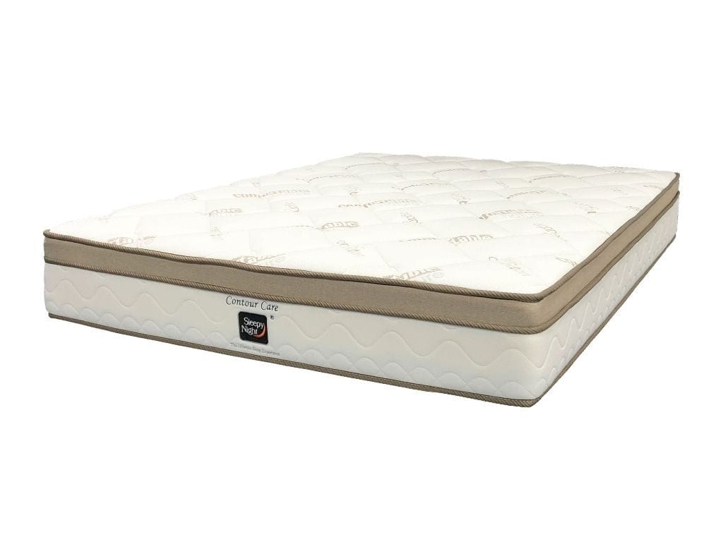 Sleepy Night Contour Care Pocket Spring Mattress + Bed Bundle-Sleepy Night-Sleep Space