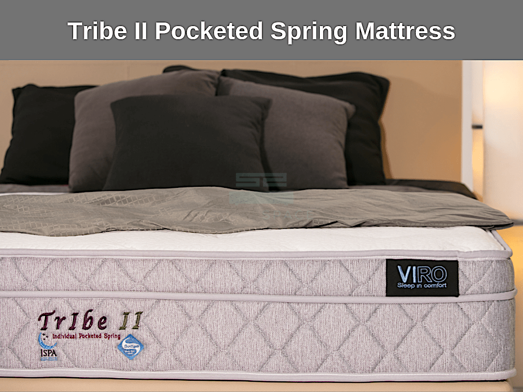 Viro Tribe II Pocketed Spring Mattress-Viro-Sleep Space