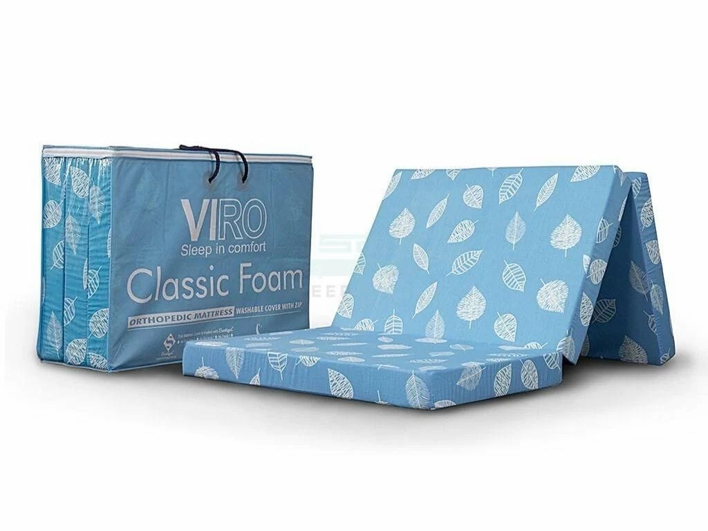 Viro Classic Foam Foldable Orthopedic Mattress – 2″,3″,4″-Viro-Sleep Space