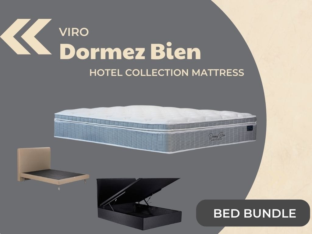 Viro Dormez Bien Mattress + Bed Bundle Promo-Viro-Sleep Space