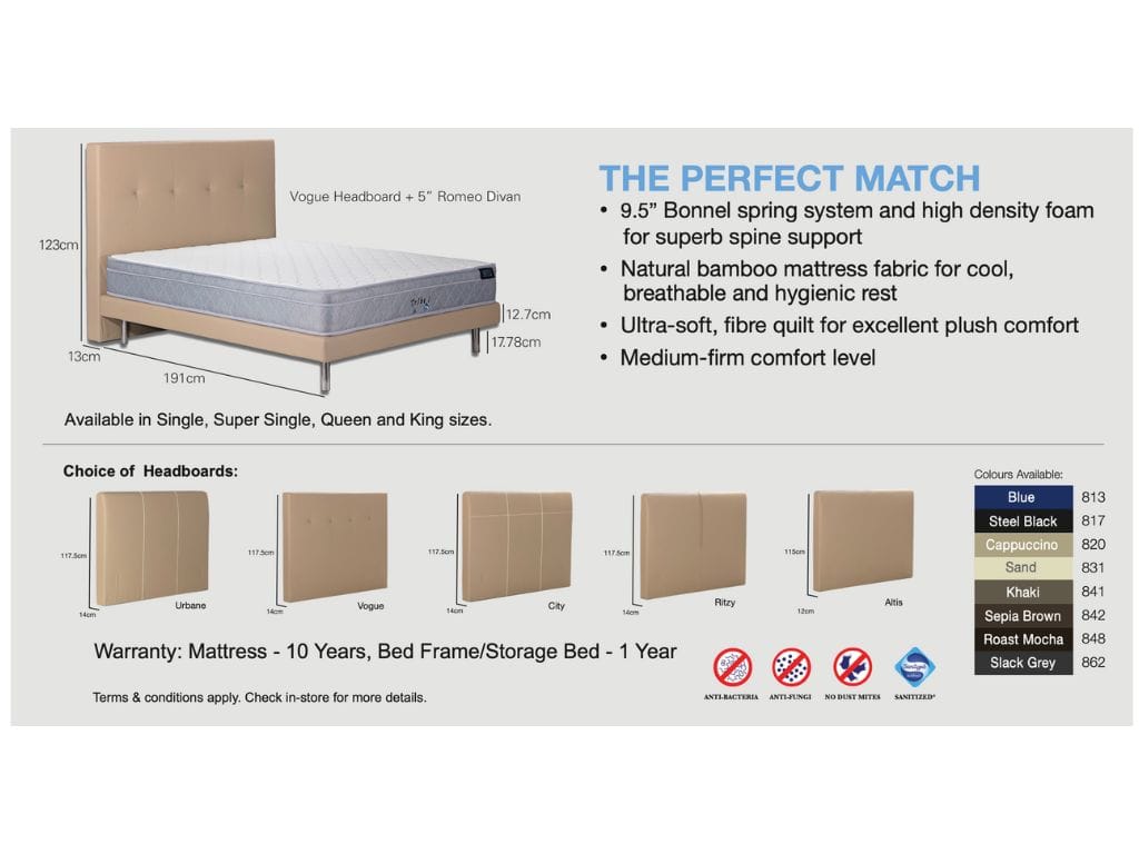 Tribe I Spring Mattress + Divan Bundle Promo-Viro-Sleep Space