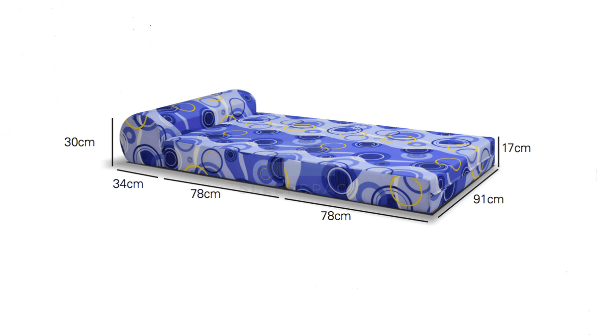 Viro Fabric SofaBed-Viro-Sleep Space