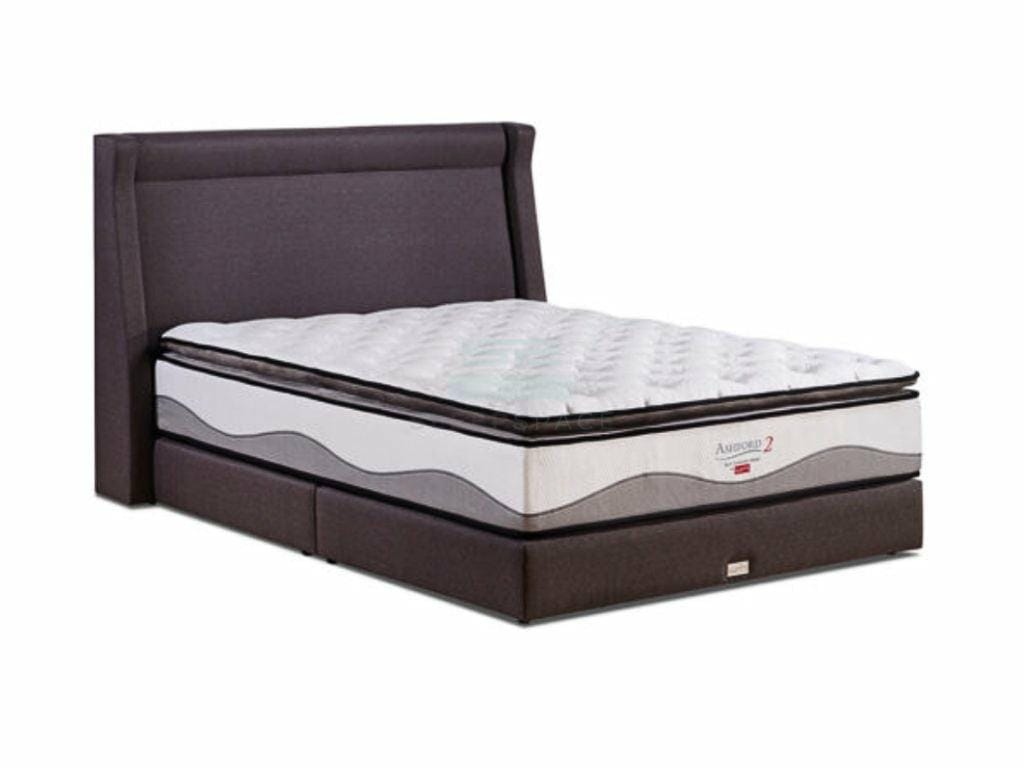 Slumberland Ashford 2 Pocket Spring Mattress with Pillow Top (14 inch)-Slumberland-Sleep Space