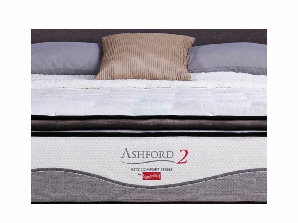 Slumberland Ashford 2 Pocket Spring Mattress with Pillow Top (14 inch)-Slumberland-Sleep Space