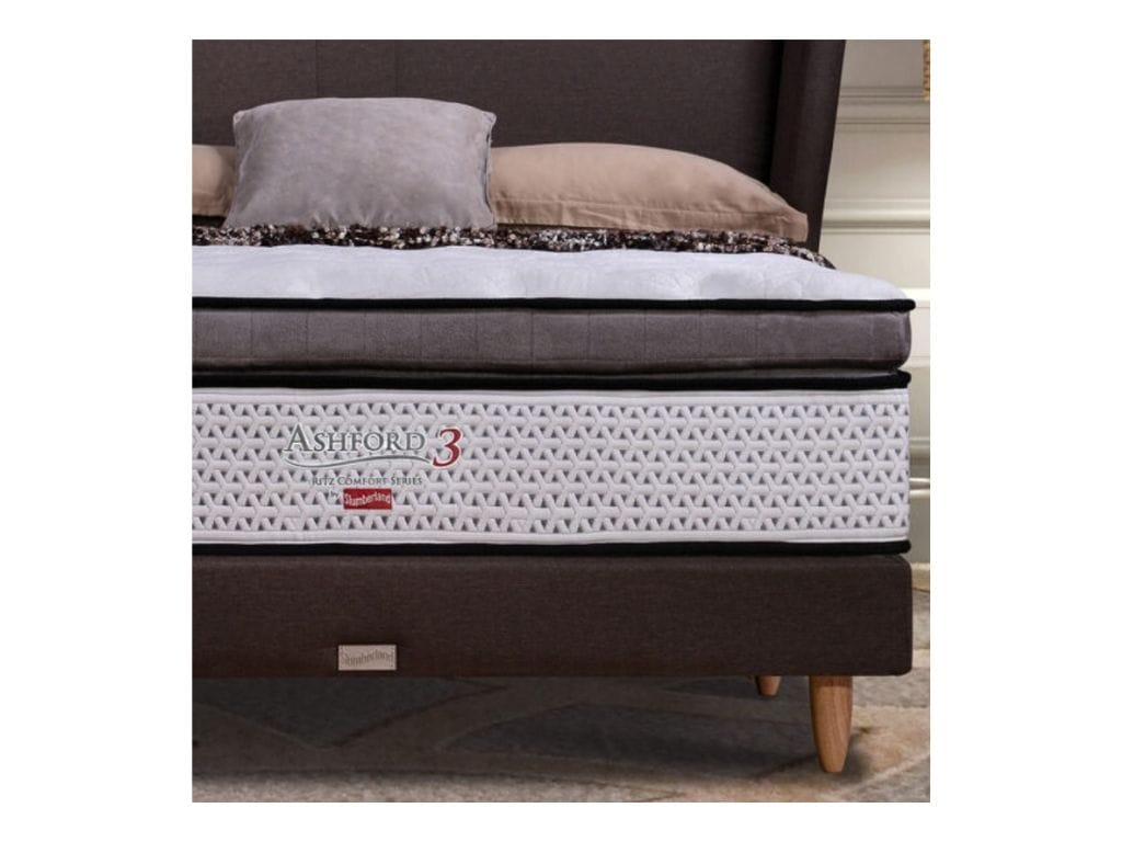 Slumberland Ashford 3 Pocket Spring Mattress with Box Top (15 inch)-Slumberland-Sleep Space